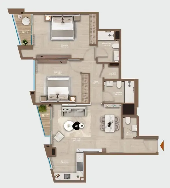 HRE Development Celeste by HRE floor plan