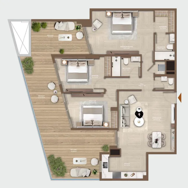 HRE Development Celeste by HRE floor plan