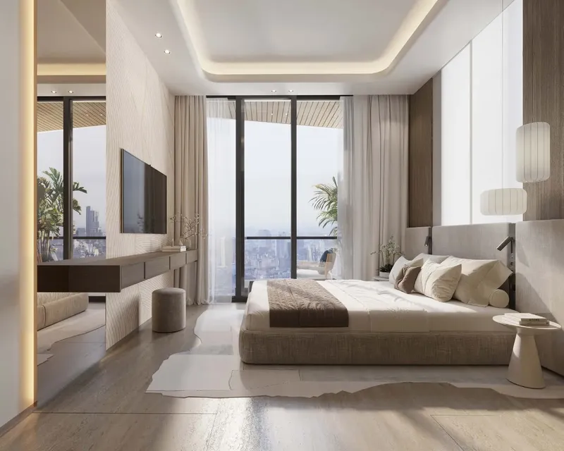 Interior at Celeste by HRE in Al Jaddaf Waterfront Dubai