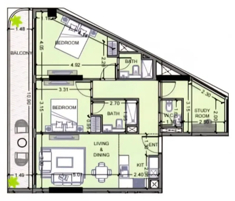 Tarrad Development Celesto 2 floor plan