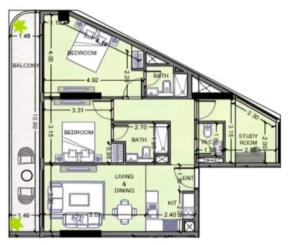 Tarrad Development Celesto 2 floor plan