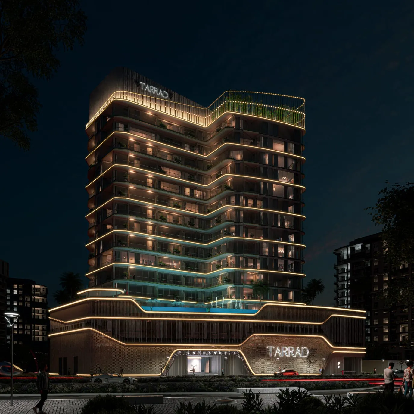 Exterior at Celesto 2 in Dubailand Residence Complex Dubai