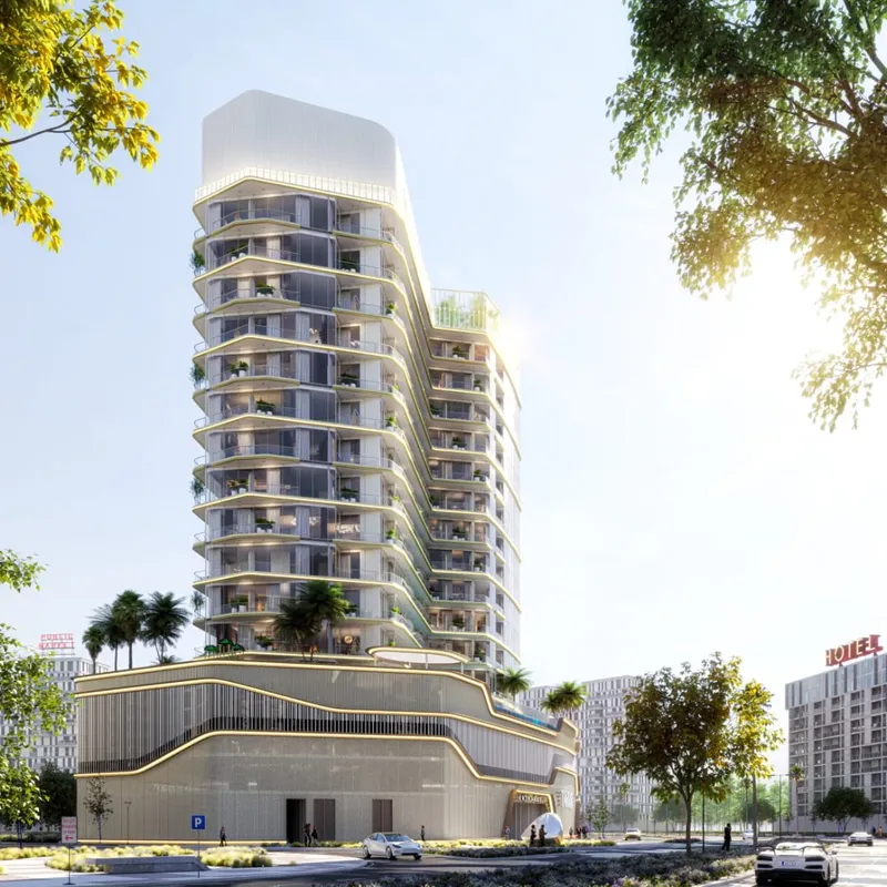 Exterior at Celesto 2 in Dubailand Residence Complex Dubai