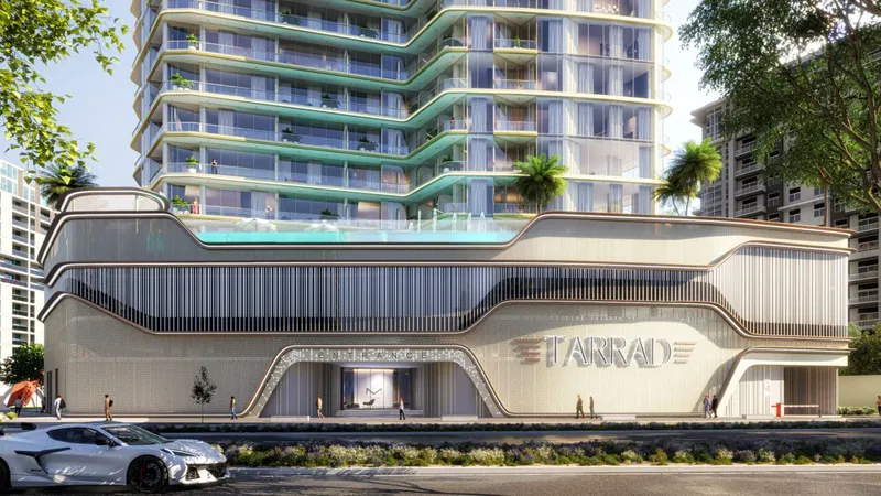 Exterior at Celesto 2 in Dubailand Residence Complex Dubai