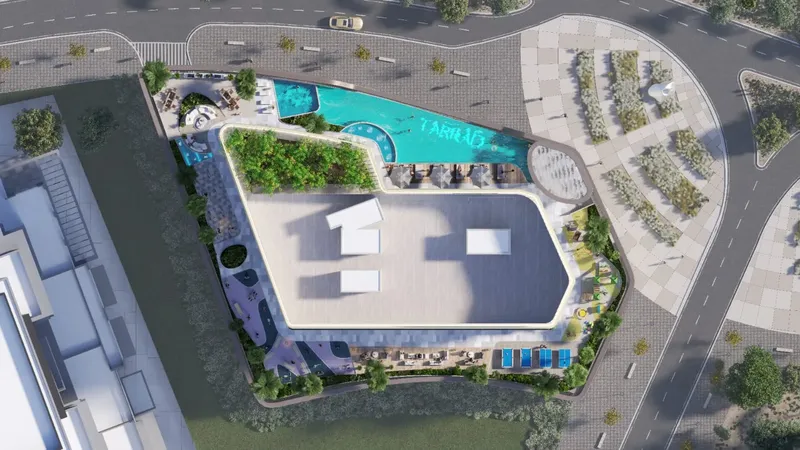 Exterior at Celesto 2 in Dubailand Residence Complex Dubai