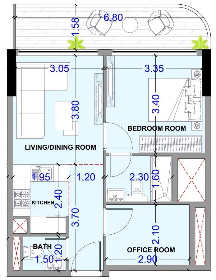 Tarrad Development Celesto 3 floor plan