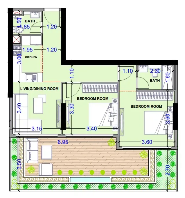 Tarrad Development Celesto 3 floor plan