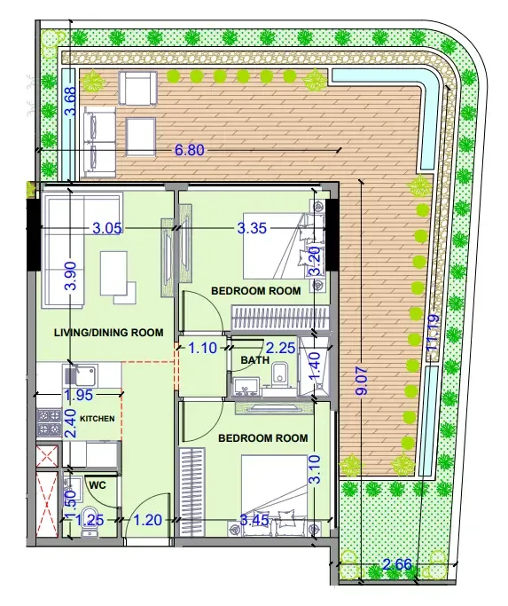 Tarrad Development Celesto 3 floor plan