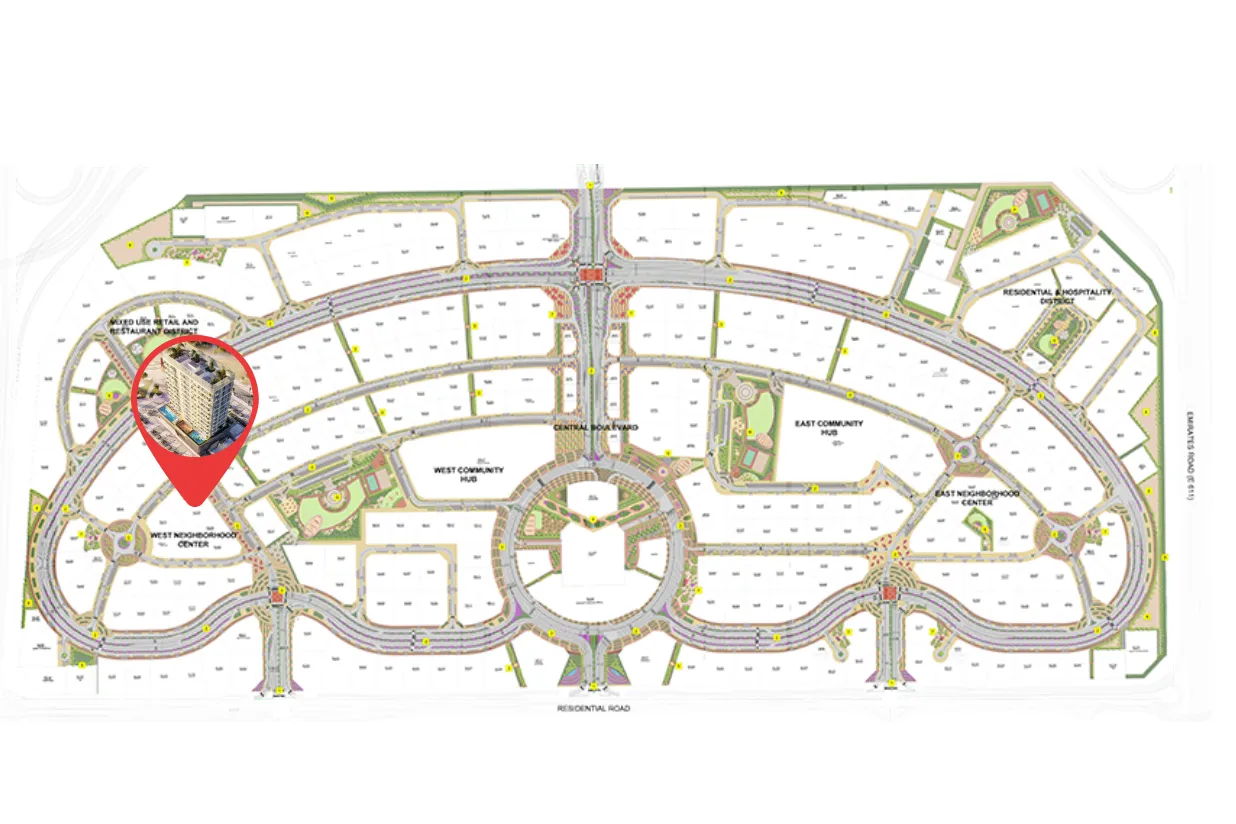 Tarrad Development Celesto 3 master plan