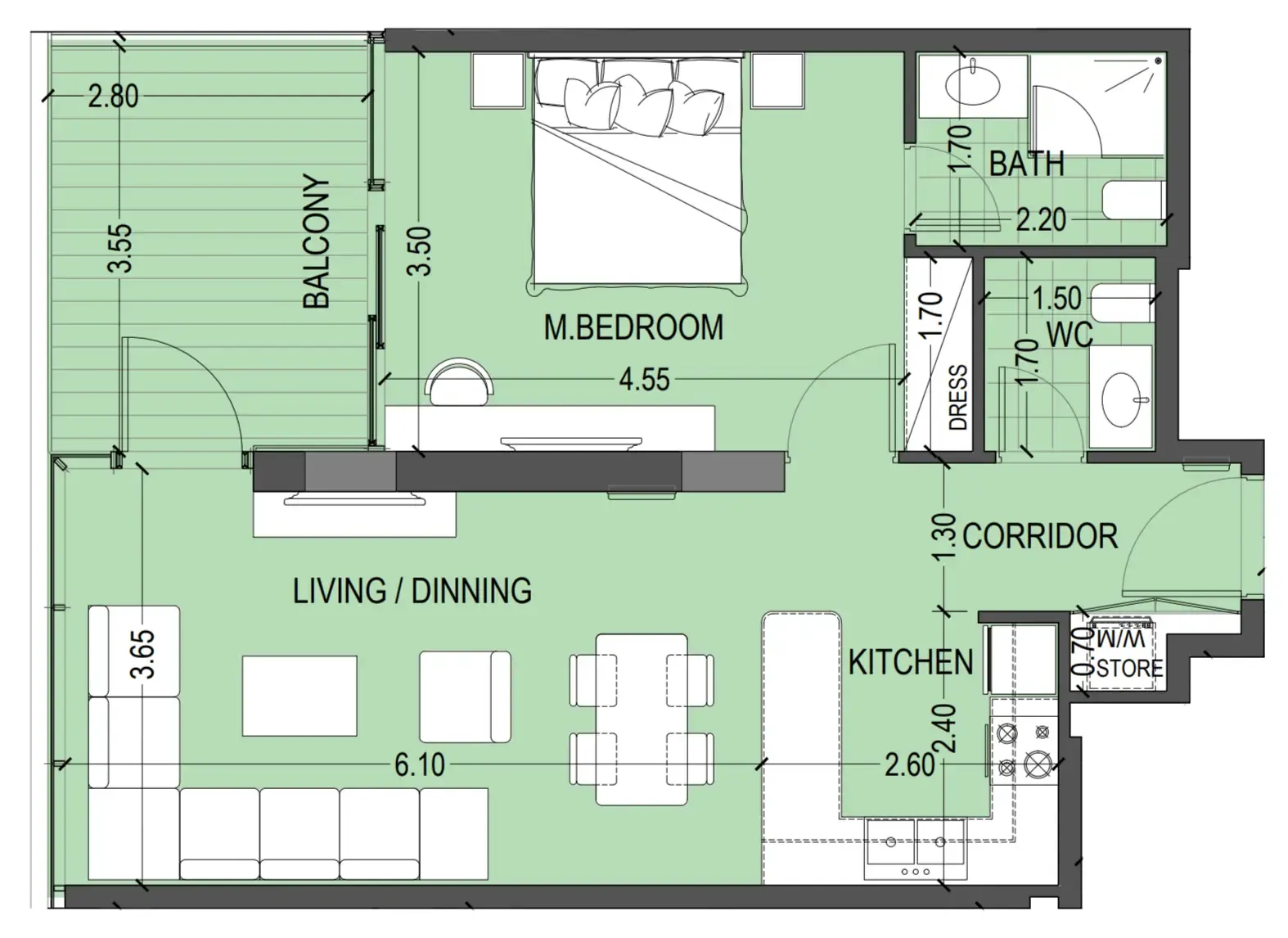Abou Eid Celia Gardens floor plan