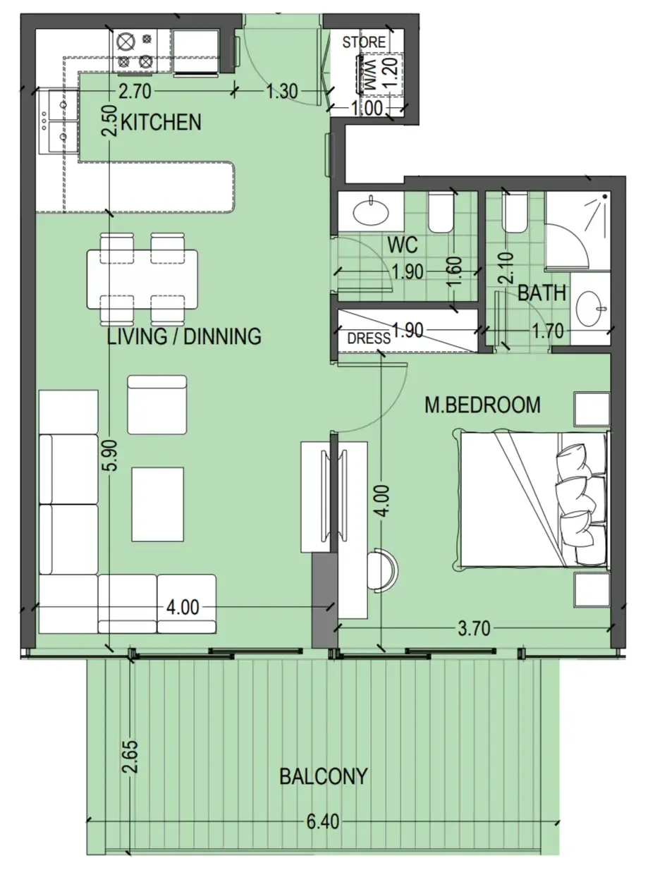 Abou Eid Celia Gardens floor plan