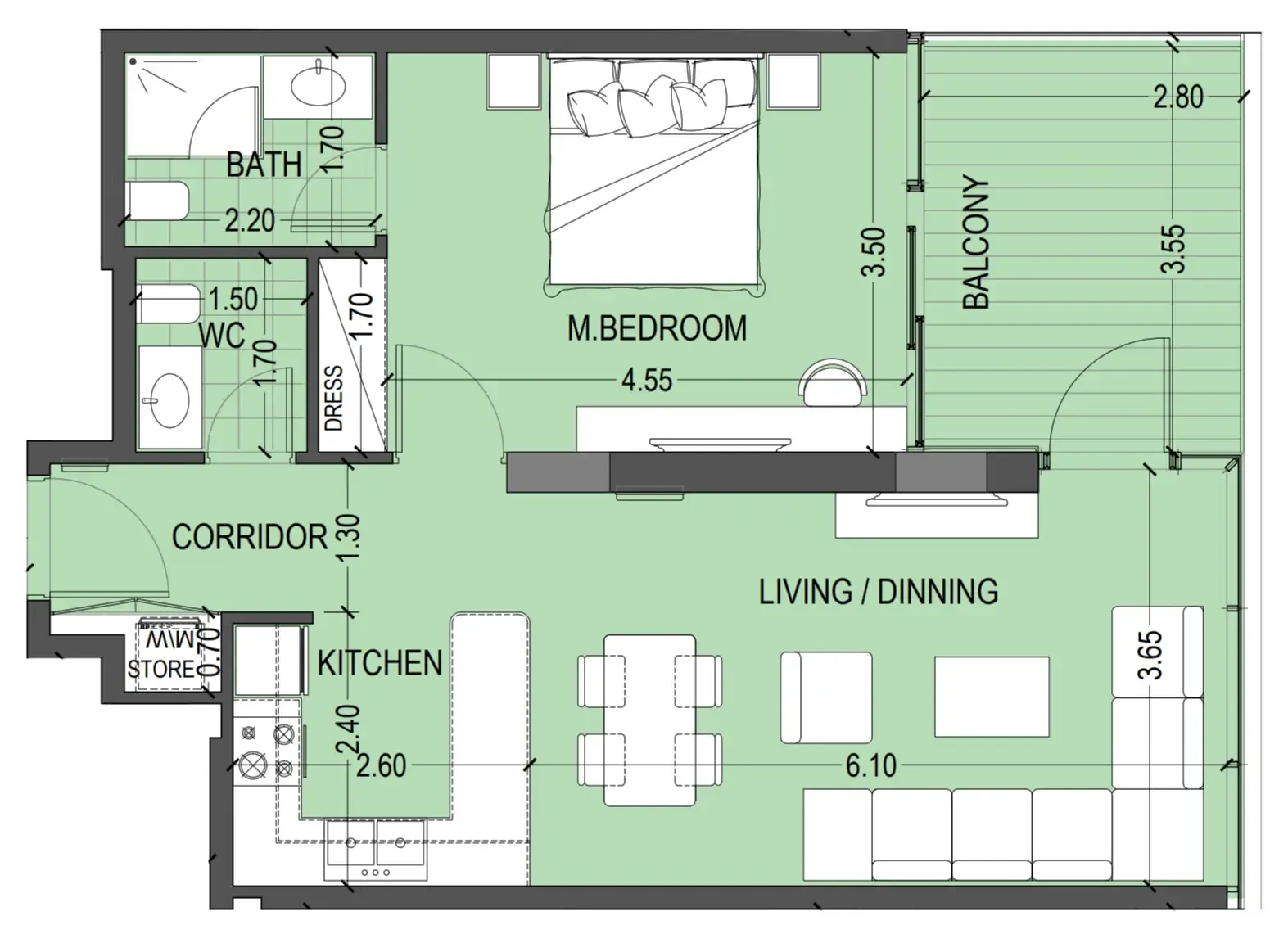 Abou Eid Celia Gardens floor plan