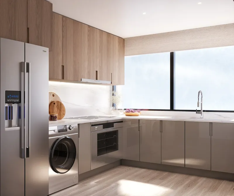 Interior at Celia Heights in Majan Dubai