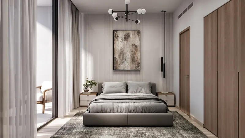 Interior at Celia Heights in Majan Dubai