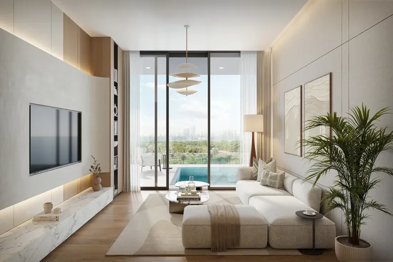 Interior at Celia Homes in Dubai