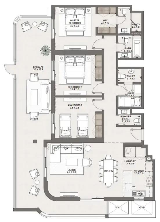 Taraf Holding Cello by Taraf floor plan