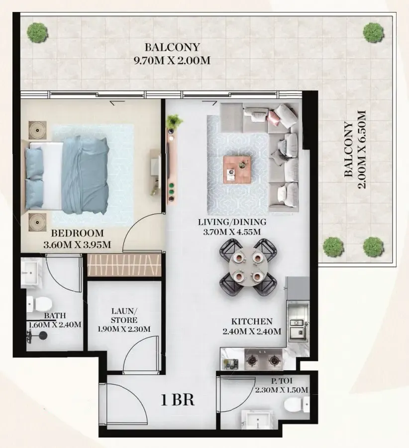 Newbury Developments Chapter 01 by Newbury floor plan