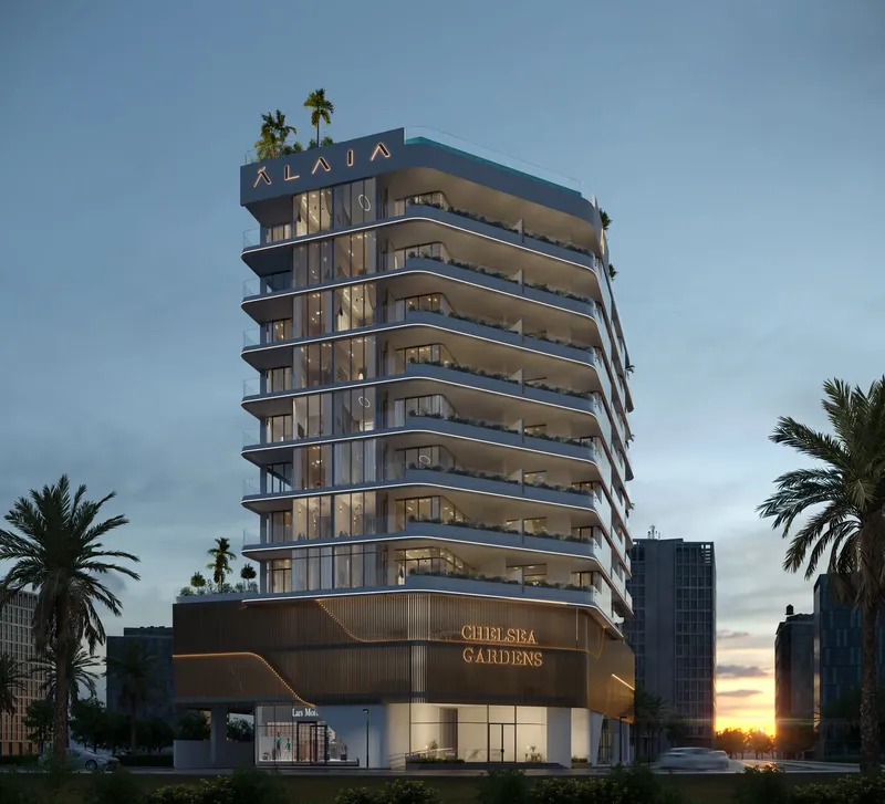 Exterior at Chelsea Gardens in Al Satwa Dubai