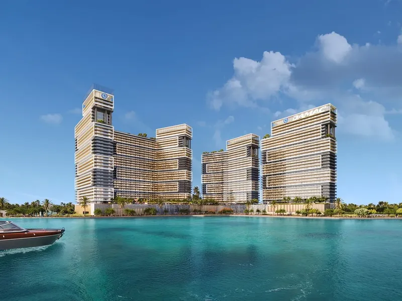Exterior at Chelsea Residences in Maritime City Dubai