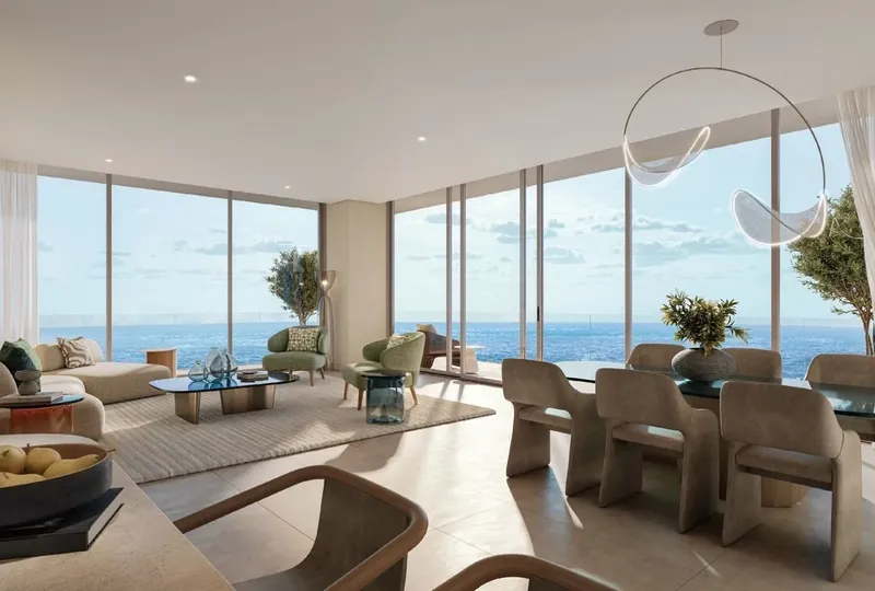 Interior at Chelsea Residences in Maritime City Dubai