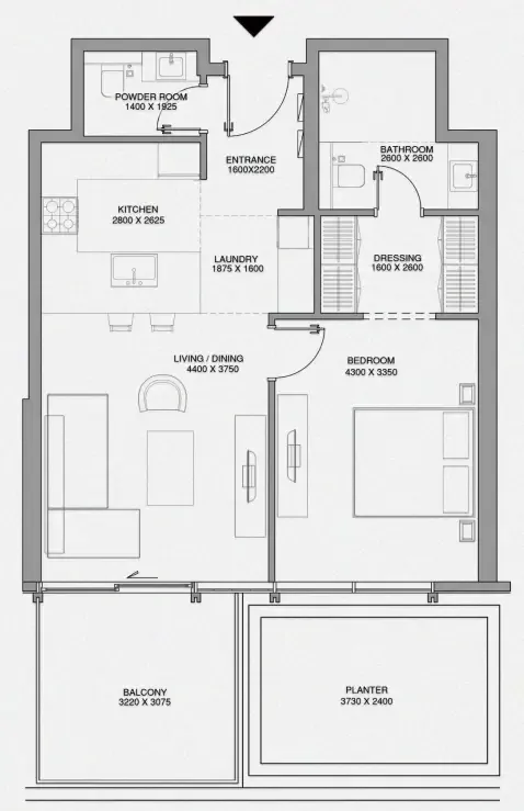 Avenew Development Cheval Residences floor plan