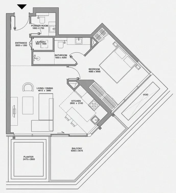 Avenew Development Cheval Residences floor plan