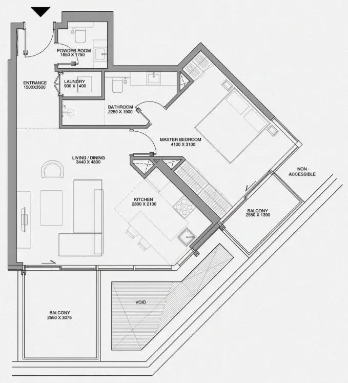 Avenew Development Cheval Residences floor plan