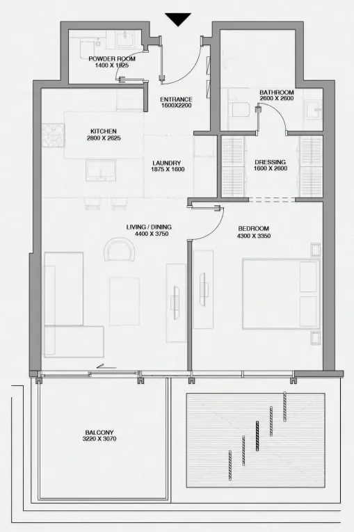 Avenew Development Cheval Residences floor plan