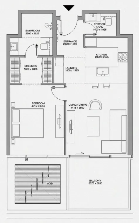 Avenew Development Cheval Residences floor plan