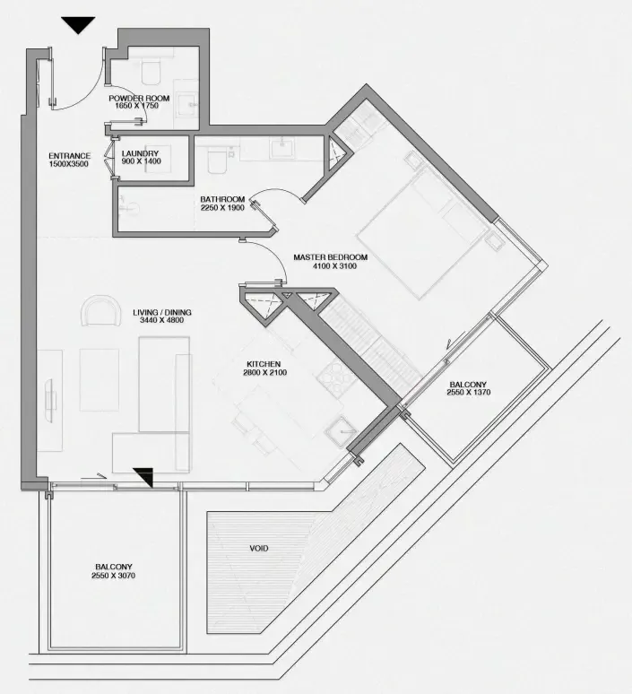 Avenew Development Cheval Residences floor plan