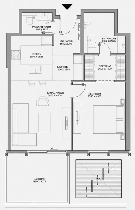 Avenew Development Cheval Residences floor plan