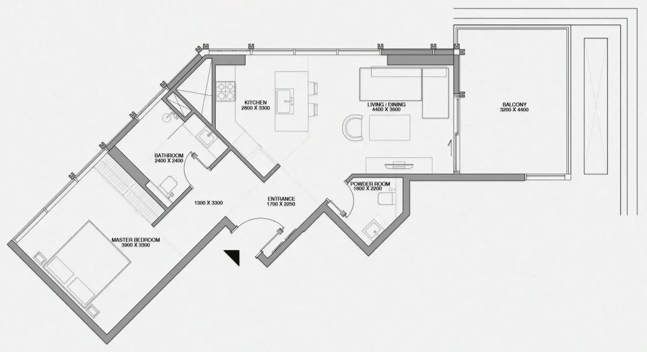 Avenew Development Cheval Residences floor plan