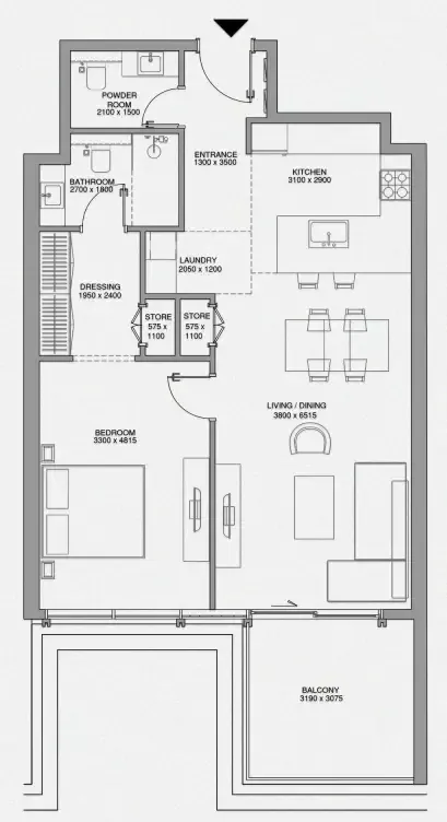 Avenew Development Cheval Residences floor plan