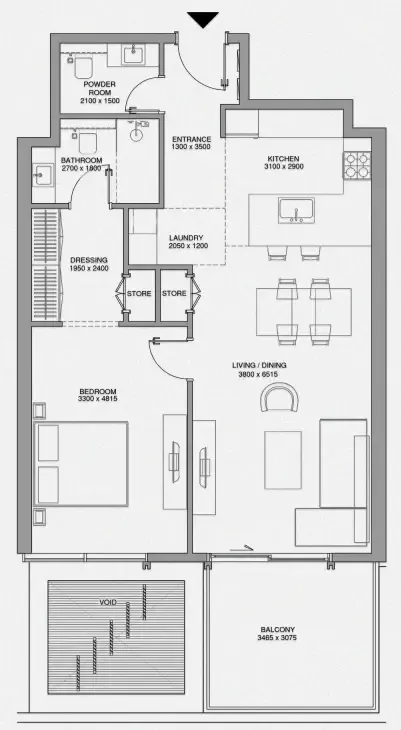 Avenew Development Cheval Residences floor plan