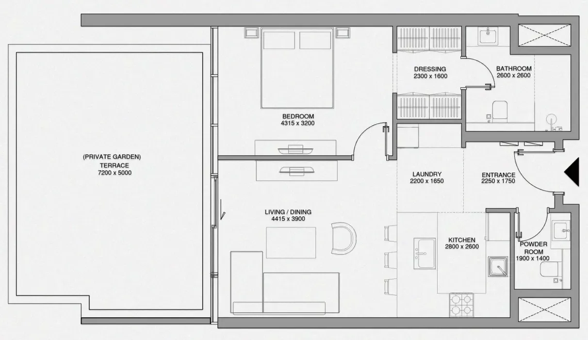 Avenew Development Cheval Residences floor plan