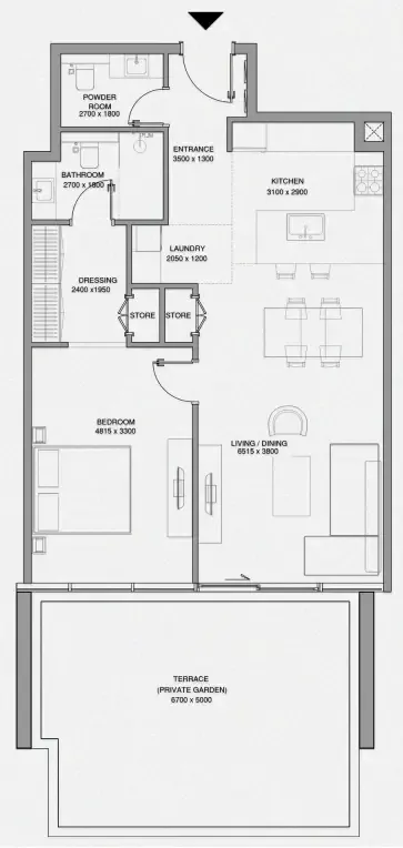 Avenew Development Cheval Residences floor plan