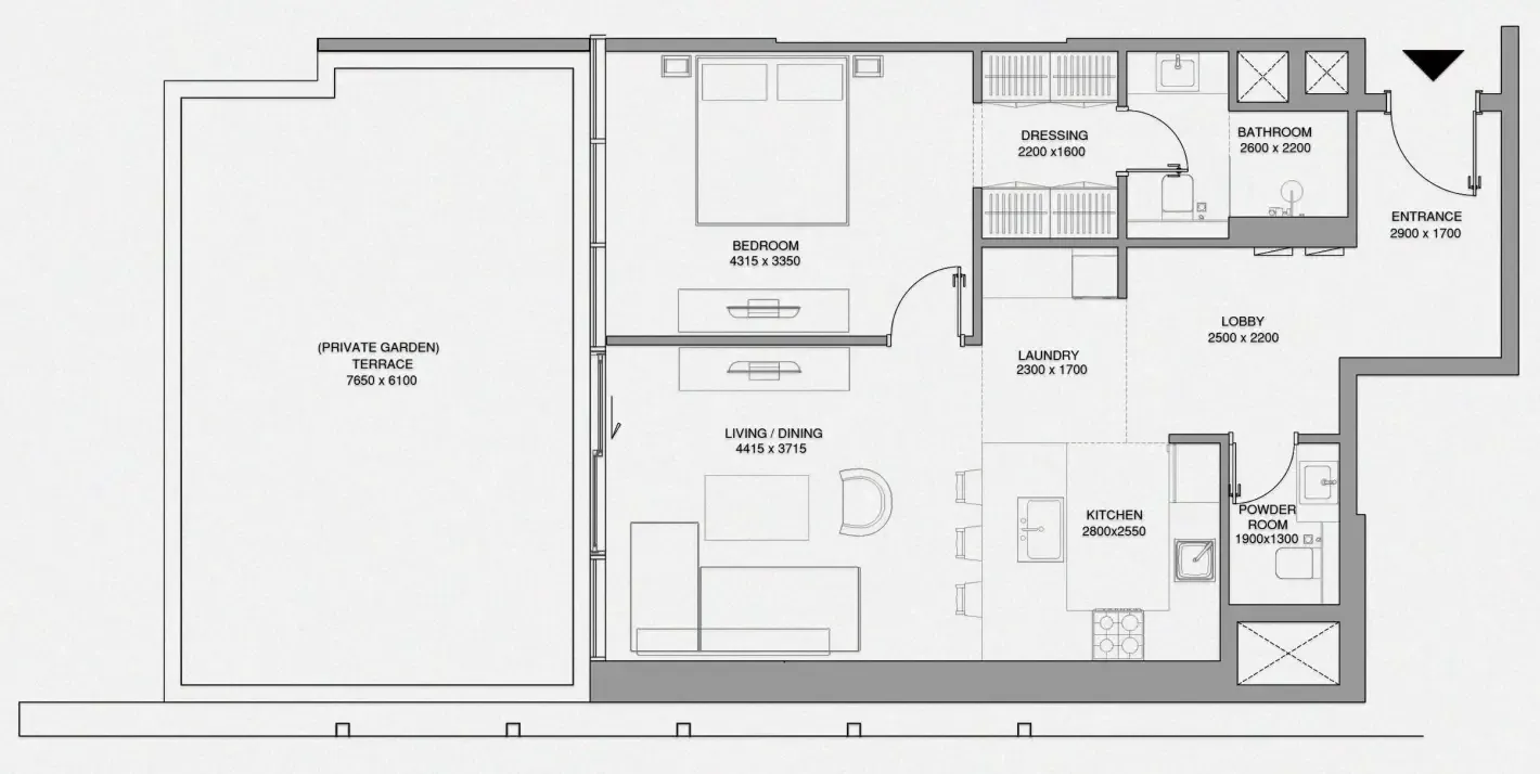 Avenew Development Cheval Residences floor plan
