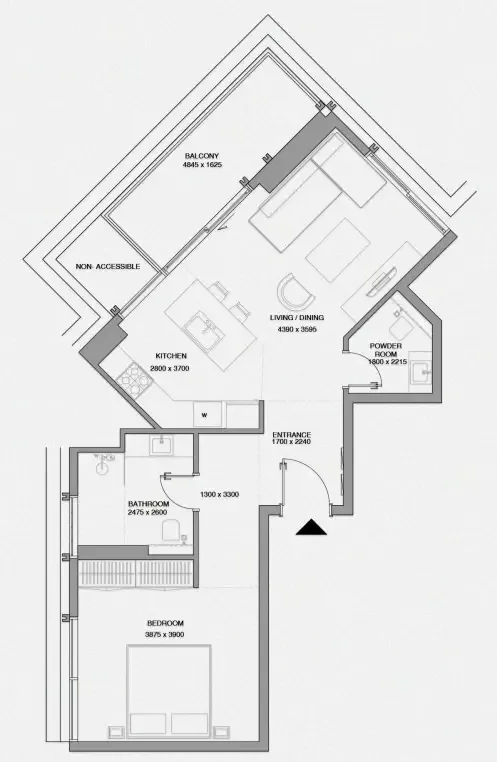 Avenew Development Cheval Residences floor plan