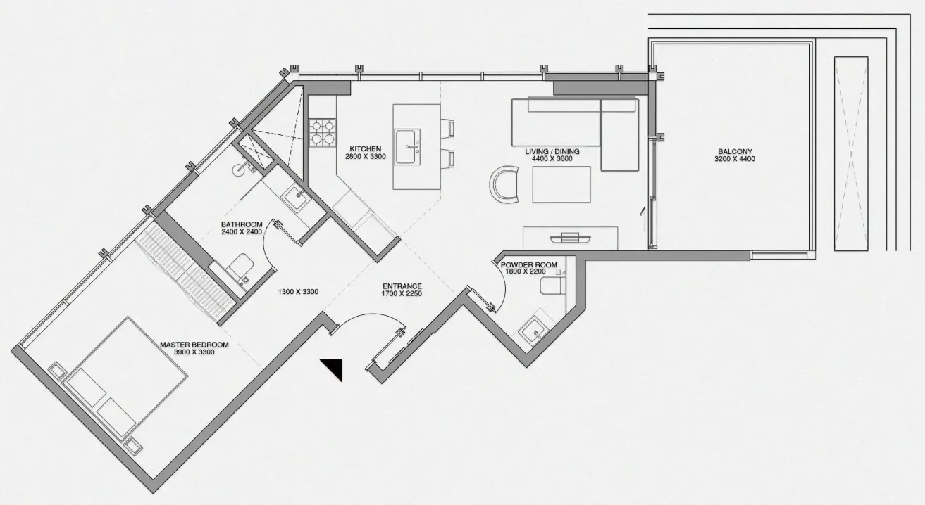 Avenew Development Cheval Residences floor plan