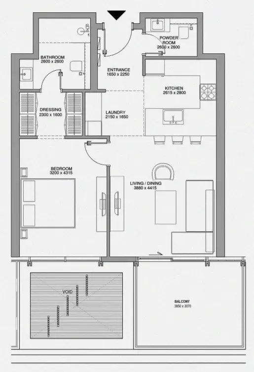 Avenew Development Cheval Residences floor plan
