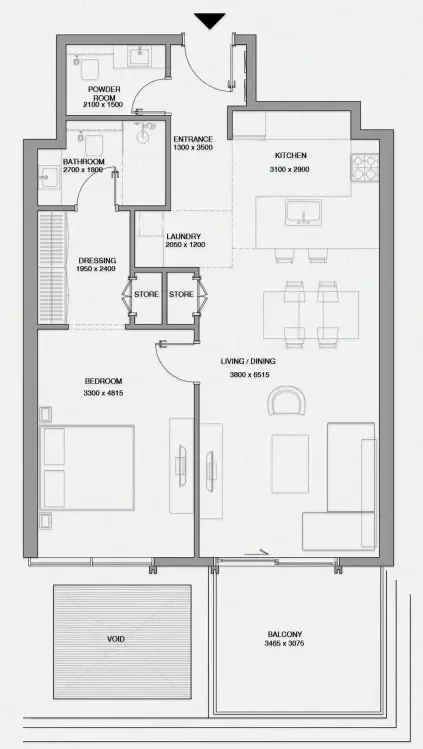 Avenew Development Cheval Residences floor plan