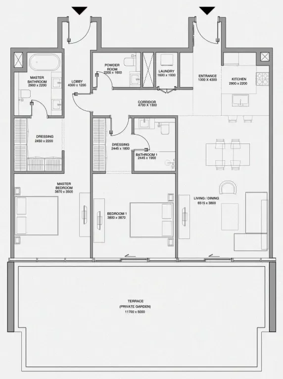 Avenew Development Cheval Residences floor plan