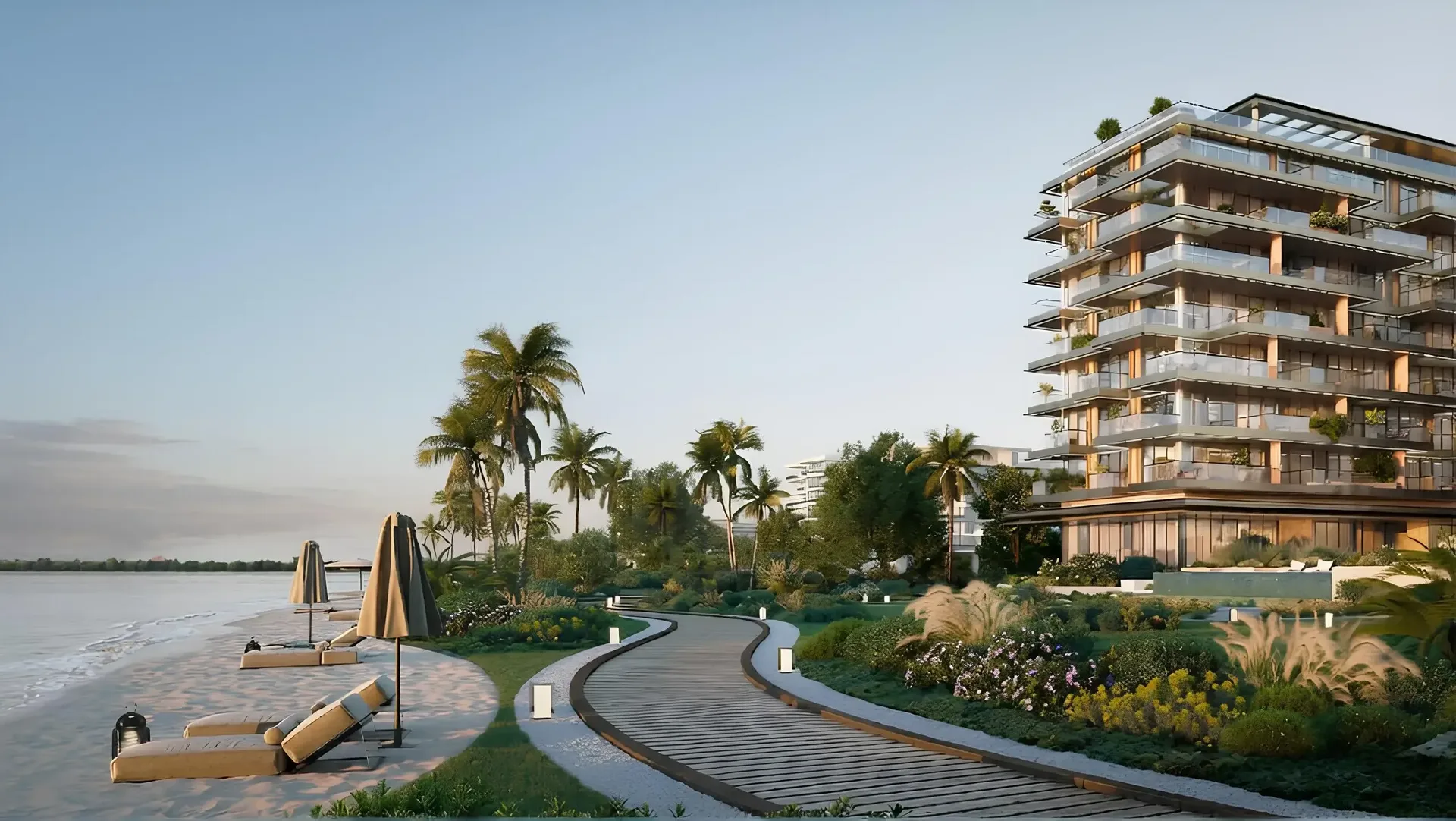 Exterior at Cheval Residences in Dubai Islands Dubai