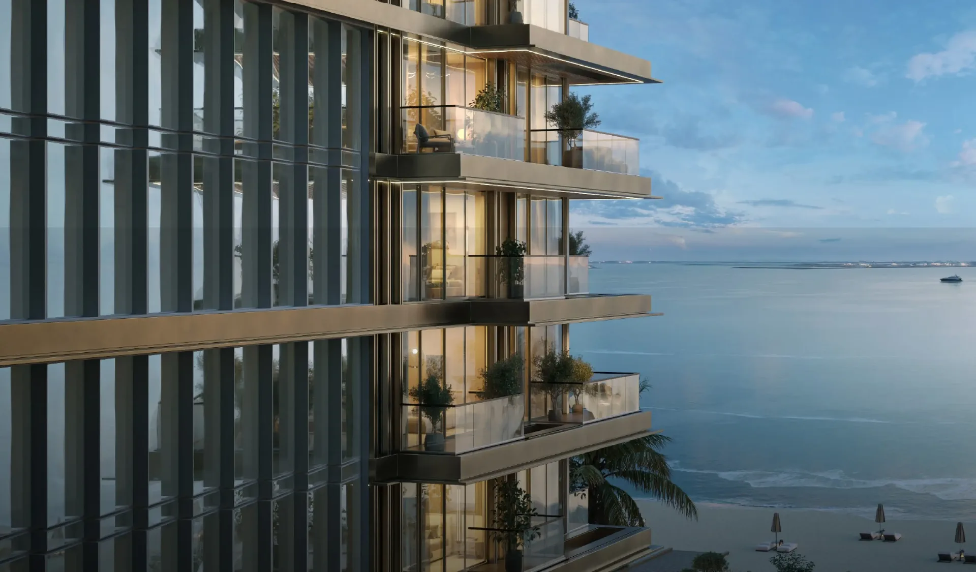 Exterior at Cheval Residences in Dubai Islands Dubai