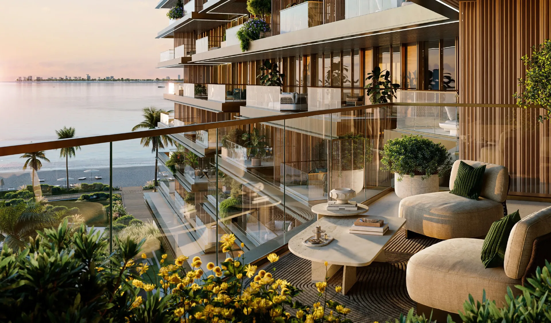 Exterior at Cheval Residences in Dubai Islands Dubai
