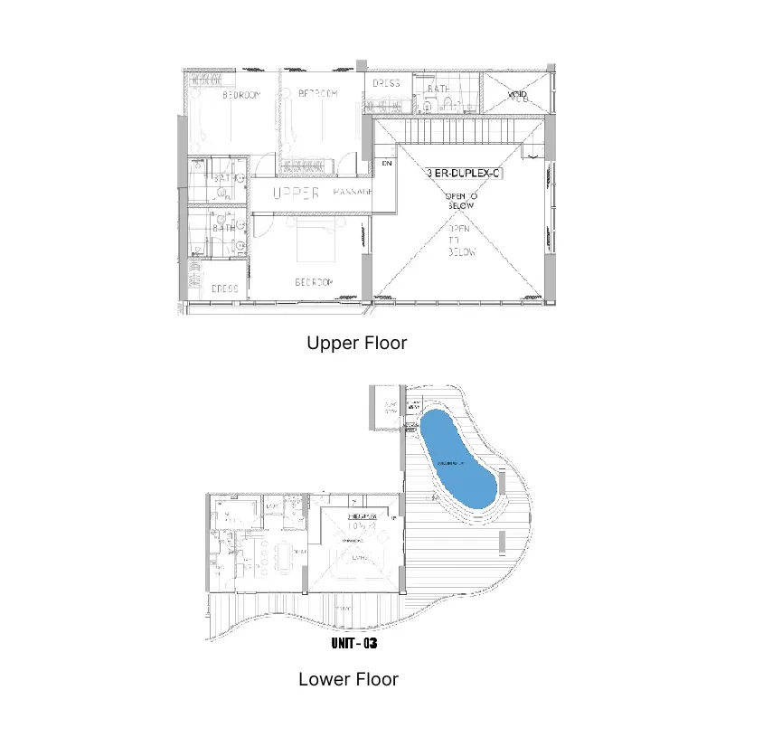 DAMAC Chic Tower floor plan