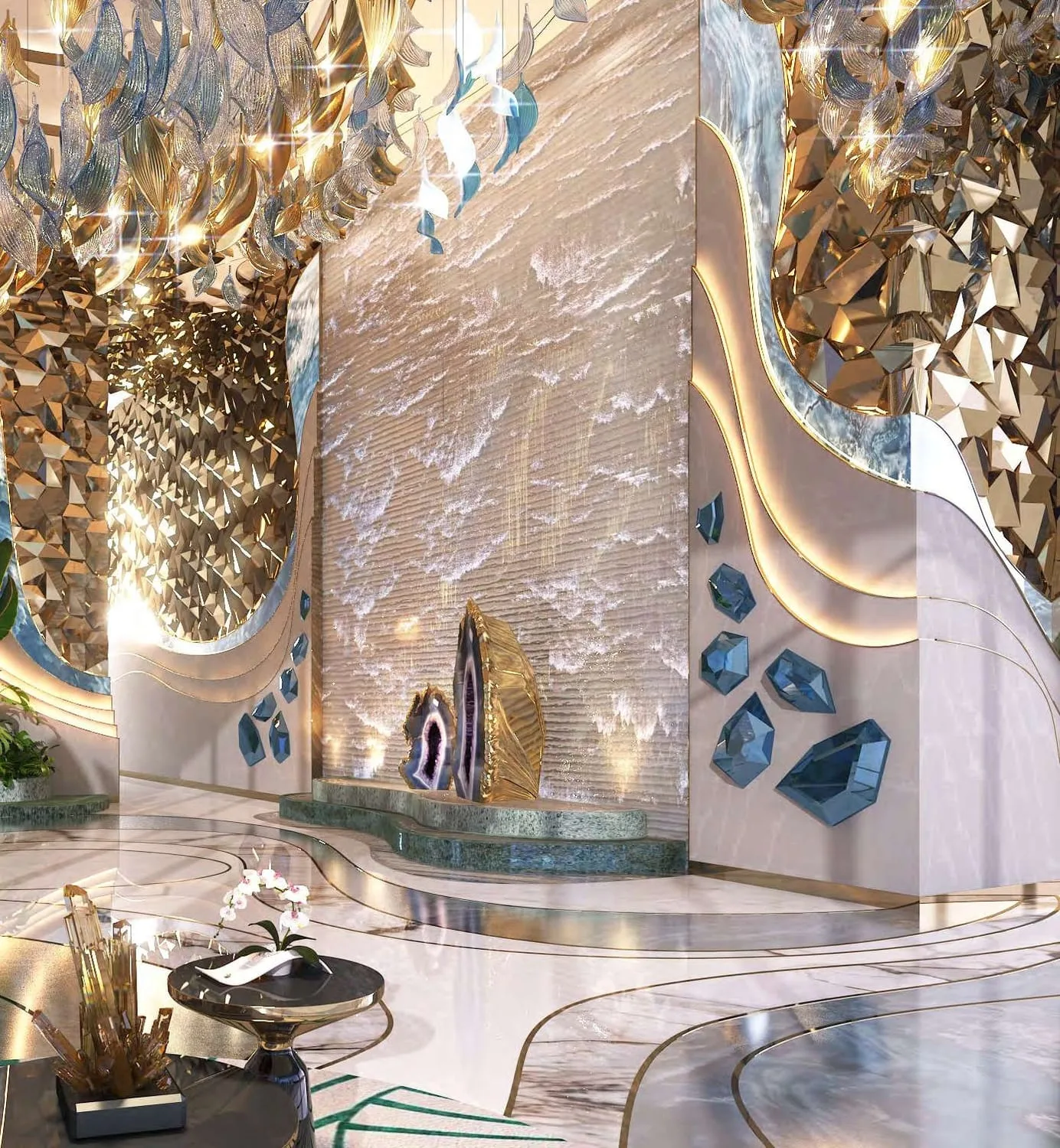 DAMAC Chic Tower Lobby