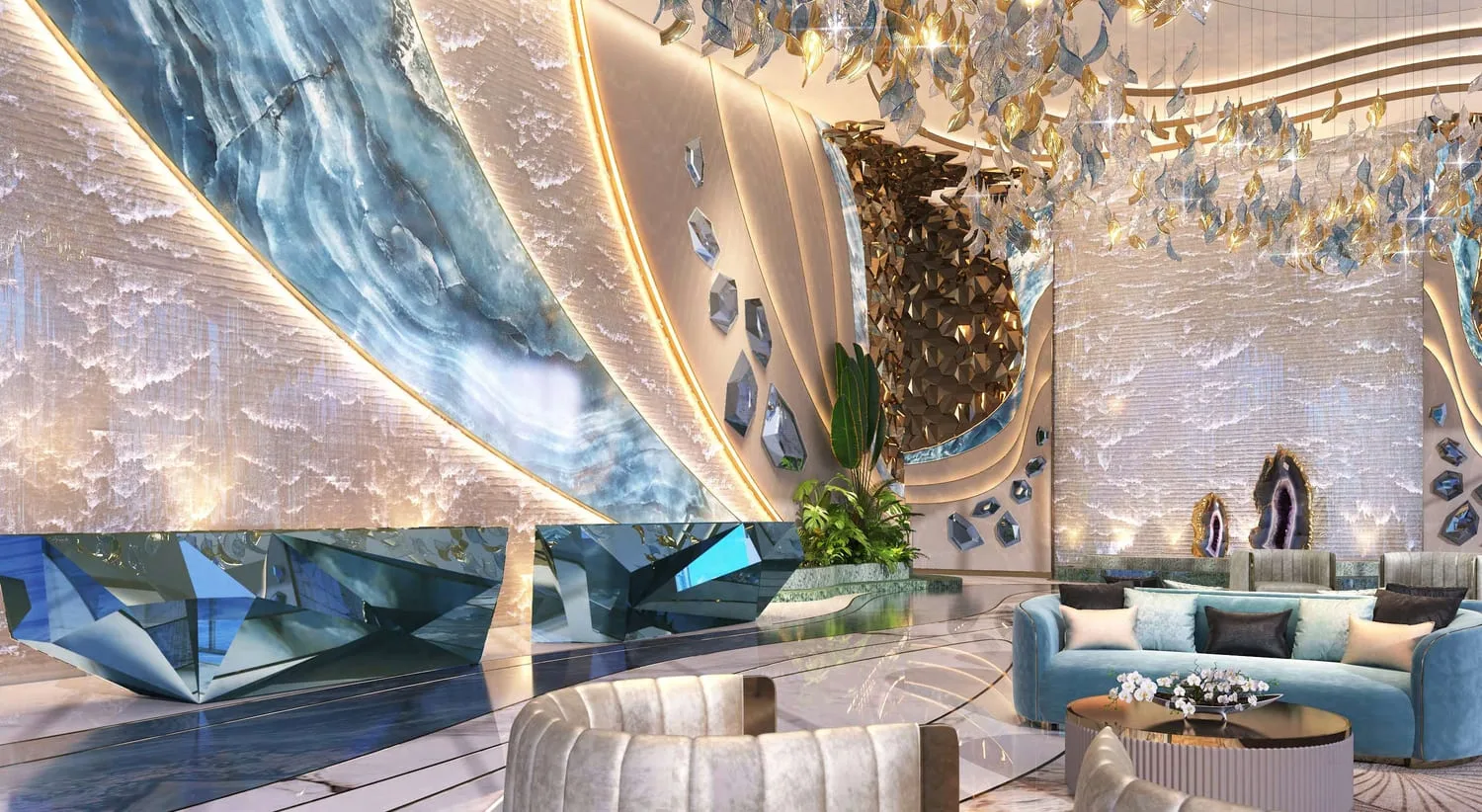 DAMAC Chic Tower Lobby