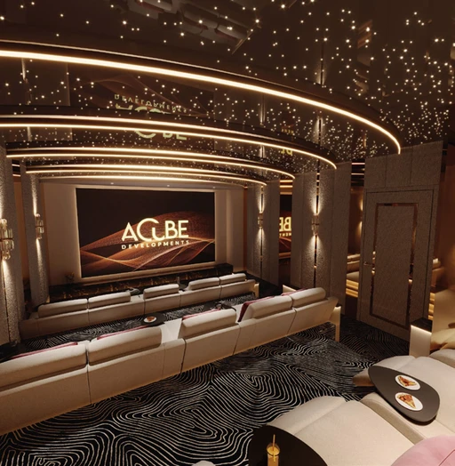 Cinema amenity image at Electra Acube