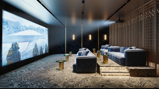 Cinema amenity image at Belgravia Gardens